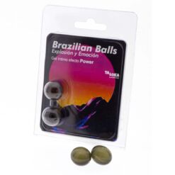 Comprar TALOKA - BRAZILIAN BALLS GEL EXCITANTE EFECTO POWER 2 BOLAS al mejor precio - Envíos Discretos