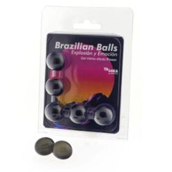 Comprar TALOKA - BRAZILIAN BALLS GEL EXCITANTE EFECTO POWER 5 BOLAS al mejor precio - Envíos Discretos
