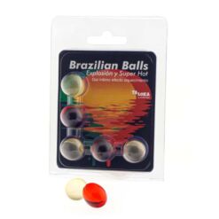 Comprar TALOKA - BRAZILIAN BALLS GEL EXCITANTE EFECTO SUPER CALIENTE 5 BOLAS al mejor precio - Envíos Discretos