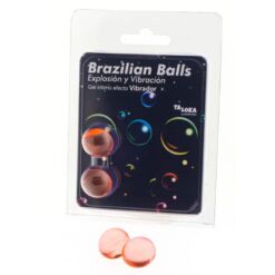 Comprar TALOKA - BRAZILIAN BALLS GEL EXCITANTE EFECTO VIBRACIÓN 2 BOLAS al mejor precio - Envíos Discretos