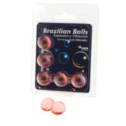 Comprar TALOKA - BRAZILIAN BALLS GEL EXCITANTE EFECTO VIBRACIÓN 5 BOLAS al mejor precio - Envíos Discretos
