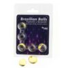 Comprar TALOKA - BRAZILIAN BALLS GEL EXCITANTE EFECTO VIBRACIÓN Y SHOCK 5 BOLAS al mejor precio - Envíos Discretos