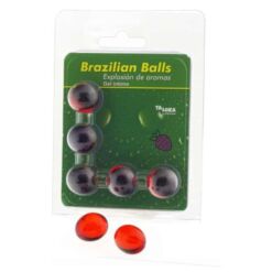 Comprar TALOKA - BRAZILIAN BALLS GEL ÍNTIMO FRESA 5 BOLAS al mejor precio - Envíos Discretos