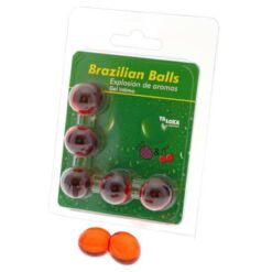 Comprar TALOKA - BRAZILIAN BALLS GEL ÍNTIMO FRESA & CEREZA 5 BOLAS al mejor precio - Envíos Discretos