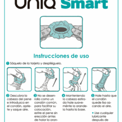 Comprar UNIQ - SMART PRESERVATIVOS PRE-ERECCIÓN SIN LATEX 3 UNIDADES al mejor precio - Envíos Discretos