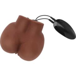 Comprar ACT - BIG ASS MASTURBADOR REALISTA CON VIBRADOR MARRÓN al mejor precio - Envíos Discretos