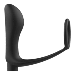 Comprar ADDICTED TOYS - ANILLA PENE CON PLUG ANAL CONTROL REMOTO NEGRO RECARGABLE al mejor precio - Envíos Discretos