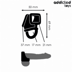 Comprar ADDICTED TOYS - ANILLO JAULA PARA EL PENE al mejor precio - Envíos Discretos