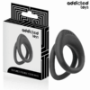 Comprar ADDICTED TOYS - ANILLO TEXTURIZADO DOBLE PARA EL PENE al mejor precio - Envíos Discretos