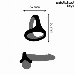 Comprar ADDICTED TOYS - ANILLO TRIPLE GRUESO PARA EL PENE al mejor precio - Envíos Discretos