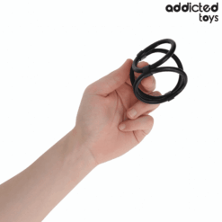 Comprar ADDICTED TOYS - ANILLO TRIPLE PARA EL PENE al mejor precio - Envíos Discretos