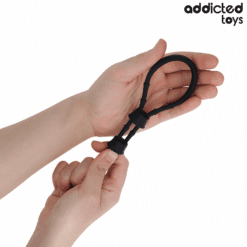 Comprar ADDICTED TOYS - CUERDA SILICONA AJUSTABLE PARA EL PENE al mejor precio - Envíos Discretos