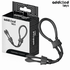 Comprar ADDICTED TOYS - CUERDA SILICONA AJUSTABLE PARA EL PENE al mejor precio - Envíos Discretos