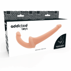 Comprar ADDICTED TOYS - DILDO CON ARNÉS SIN SUJECIÓN NATURAL al mejor precio - Envíos Discretos