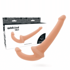 Comprar ADDICTED TOYS - DILDO CON ARNÉS SIN SUJECIÓN NATURAL al mejor precio - Envíos Discretos