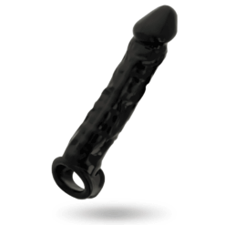 Comprar ADDICTED TOYS - EXTENSOR PARA EL PENE NEGRO al mejor precio - Envíos Discretos