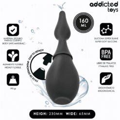 Comprar ADDICTED TOYS - LIMPIADOR DE VIAJE SILICONA MODELO 1 al mejor precio - Envíos Discretos