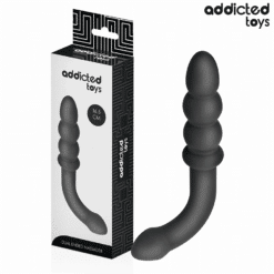 Comprar ADDICTED TOYS - MASAJEADOR ANAL DOBLE SILICONA 16,5 CM al mejor precio - Envíos Discretos