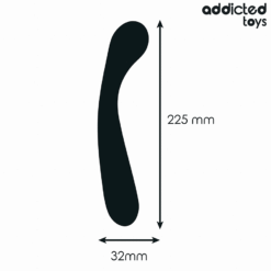 Comprar ADDICTED TOYS - MASAJEADOR ANAL DOBLE SILICONA 22,5 CM al mejor precio - Envíos Discretos