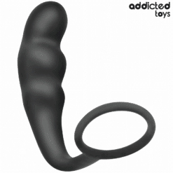 Comprar ADDICTED TOYS - PLUG ANAL CON ANILLO SILICONA MODELO 4 al mejor precio - Envíos Discretos