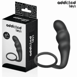 Comprar ADDICTED TOYS - PLUG ANAL CON ANILLO SILICONA MODELO 4 al mejor precio - Envíos Discretos