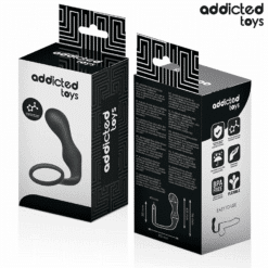 Comprar ADDICTED TOYS - PLUG ANAL CON ANILLO SILICONA MODELO 3 al mejor precio - Envíos Discretos