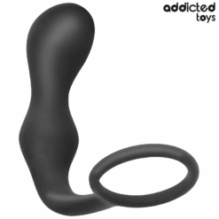 Comprar ADDICTED TOYS - PLUG ANAL CON ANILLO SILICONA MODELO 3 al mejor precio - Envíos Discretos