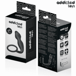 Comprar ADDICTED TOYS - PLUG ANAL CON ANILLO SILICONA MODELO 2 al mejor precio - Envíos Discretos