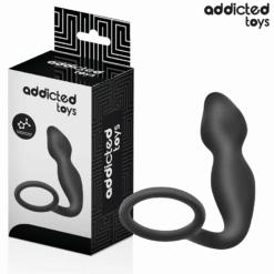 Comprar ADDICTED TOYS - PLUG ANAL CON ANILLO SILICONA MODELO 2 al mejor precio - Envíos Discretos