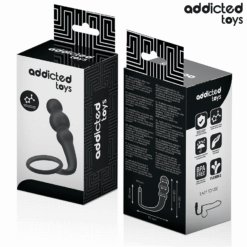 Comprar ADDICTED TOYS - PLUG ANAL CON ANILLO SILICONA MODELO 1 al mejor precio - Envíos Discretos
