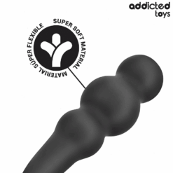 Comprar ADDICTED TOYS - PLUG ANAL CON ANILLO SILICONA MODELO 1 al mejor precio - Envíos Discretos