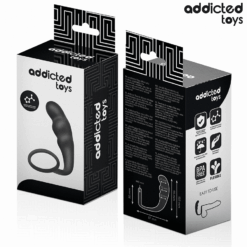 Comprar ADDICTED TOYS - PLUG ANAL CON ANILLO SILICONA MODELO 4 al mejor precio - Envíos Discretos