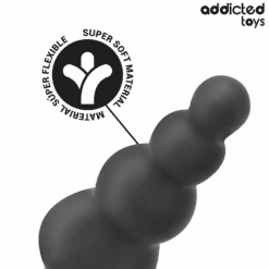 Comprar ADDICTED TOYS - PLUG ANAL CON ANILLO SILICONA MODELO 5 al mejor precio - Envíos Discretos