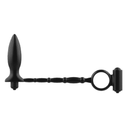 Comprar ADDICTED TOYS - PLUG ANAL CON ANILLO VIBRADOR al mejor precio - Envíos Discretos