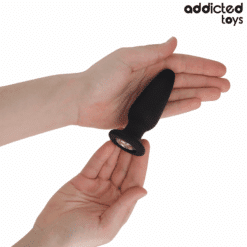 Comprar ADDICTED TOYS - PLUG ANAL CON JOYA SILICONA TALLA M 10,4 CM al mejor precio - Envíos Discretos