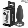 Comprar ADDICTED TOYS - PLUG ANAL CON JOYA SILICONA TALLA S 8,8 CM al mejor precio - Envíos Discretos