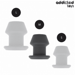 Comprar ADDICTED TOYS - PLUG ANAL HUECO EXTREM SILICONA TALLA M 8,7 CM al mejor precio - Envíos Discretos