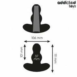 Comprar ADDICTED TOYS - PLUG ANAL HUECO SILICONA TALLA L 11.1 CM al mejor precio - Envíos Discretos