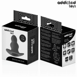 Comprar ADDICTED TOYS - PLUG ANAL HUECO SILICONA TALLA M 9,6 CM al mejor precio - Envíos Discretos