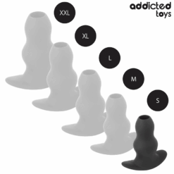 Comprar ADDICTED TOYS - PLUG ANAL HUECO SILICONA TALLA S 7,3 CM al mejor precio - Envíos Discretos