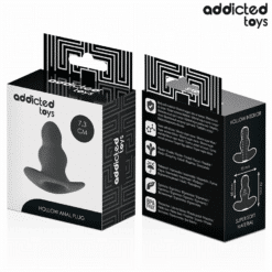 Comprar ADDICTED TOYS - PLUG ANAL HUECO SILICONA TALLA S 7,3 CM al mejor precio - Envíos Discretos