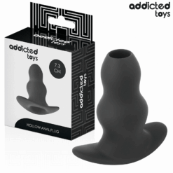 Comprar ADDICTED TOYS - PLUG ANAL HUECO SILICONA TALLA S 7,3 CM al mejor precio - Envíos Discretos