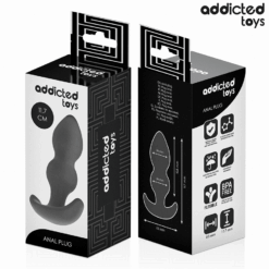 Comprar ADDICTED TOYS - PLUG ANAL SILICONA TALLA L 11,7 CM al mejor precio - Envíos Discretos