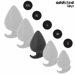 Comprar ADDICTED TOYS - PLUG ANAL SILICONA TALLA L 8 CM al mejor precio - Envíos Discretos