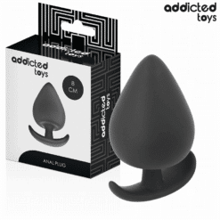 Comprar ADDICTED TOYS - PLUG ANAL SILICONA TALLA L 8 CM al mejor precio - Envíos Discretos