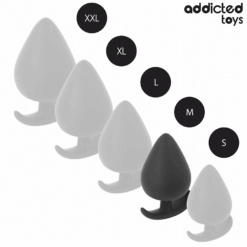 Comprar ADDICTED TOYS - PLUG ANAL SILICONA TALLA M 6,6 CM al mejor precio - Envíos Discretos