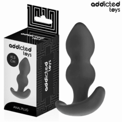 Comprar ADDICTED TOYS - PLUG ANAL SILICONA TALLA S 10,3 CM al mejor precio - Envíos Discretos