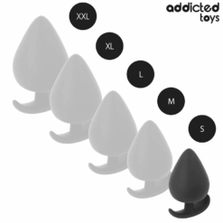Comprar ADDICTED TOYS - PLUG ANAL SILICONA TALLA S 5,3 CM al mejor precio - Envíos Discretos