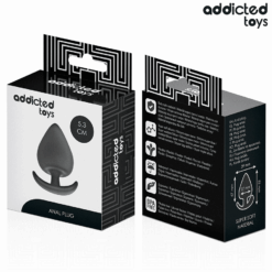 Comprar ADDICTED TOYS - PLUG ANAL SILICONA TALLA S 5,3 CM al mejor precio - Envíos Discretos