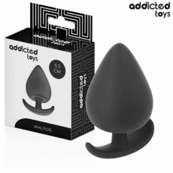 Comprar ADDICTED TOYS - PLUG ANAL SILICONA TALLA S 5,3 CM al mejor precio - Envíos Discretos